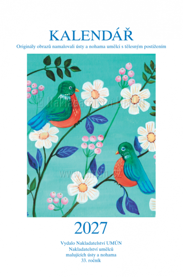 Nástěnný kalendář 2027 zn.5